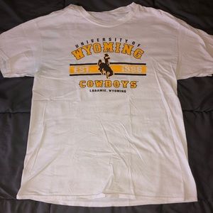 University of Wyoming tee